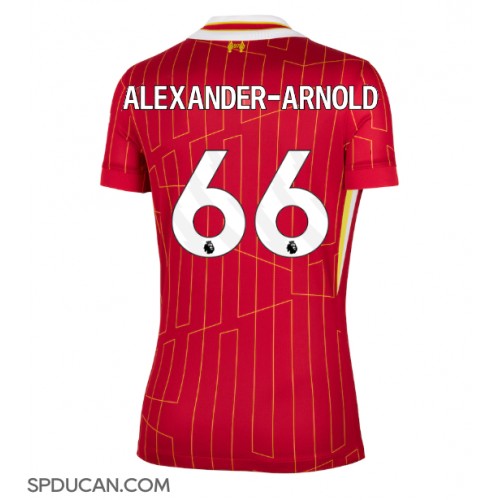 Zenski Nogometni Dres Liverpool Alexander-Arnold #66 Domaci 2024-25 Kratak Rukav